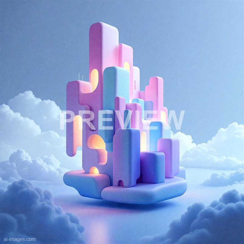 12428 - floating-abstract-buildings-with-blending-colors-rese_250704180529_00001